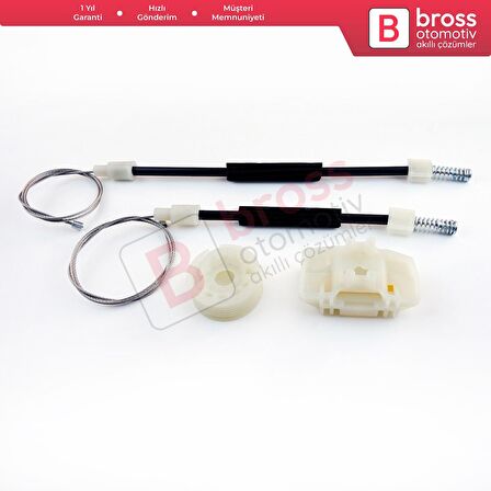 Seat Leon MK2 1P 1P1 2005-2012 5-Kapı HB 1P0839462A İçin Elektrikli Arka Sağ Cam Kriko Tamir Seti