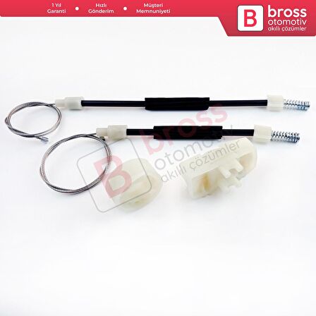 Seat Leon MK2 1P 1P1 2005-2012 5-Kapı HB 1P0839462A İçin Elektrikli Arka Sağ Cam Kriko Tamir Seti