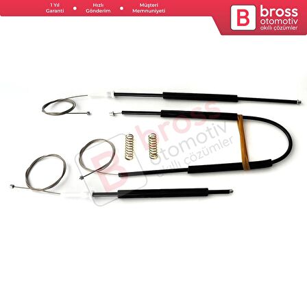 Seat Leon MK3 5F 5F1 5F8 2012-2020 4/5 Kapı 5F4837461 62 İçin Elektrikli Ön Cam Kriko Tamir Seti