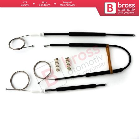 Seat Leon MK3 5F 5F1 5F8 2012-2020 4/5 Kapı 5F4837461 62 İçin Elektrikli Ön Cam Kriko Tamir Seti