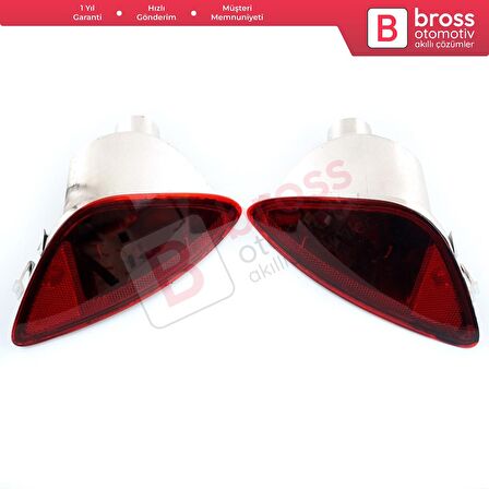 Renault Clio 3 için Arka Tampon Sis Farı 8200776055, 8200776054