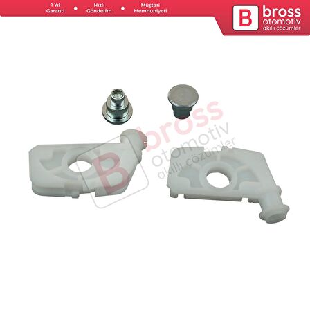 BMW E46 4/5 Kapı için Ön Cam Kriko Köşe Klipsi 51337020659 51337020660