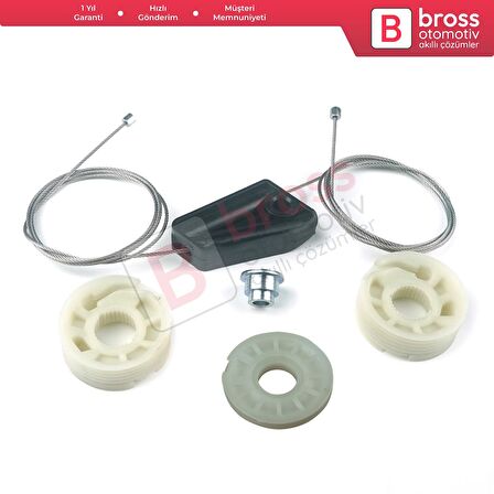 Mini Cooper R52 R57 2004-2015 Cabrio 51377111017 İçin Elektrikli Arka Cam Kriko Tamir Seti