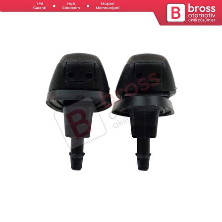 Fiat Doblo Fiorino Punto Nemo Bipper için Arka Cam Silecek Su Fıskiyesi 60666173