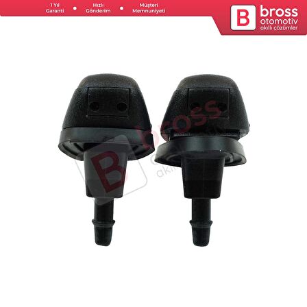Fiat Doblo Fiorino Punto Nemo Bipper için Arka Cam Silecek Su Fıskiyesi 60666173