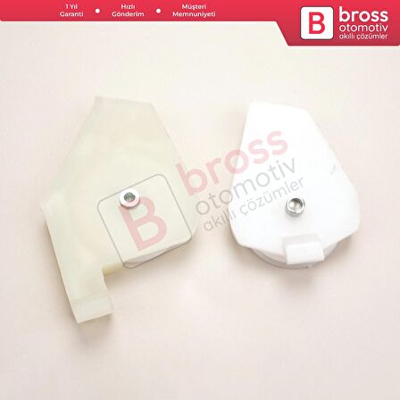 Fiat Doblo 1 119 223 için Ön Sol Cam Kriko Köşe Makara KlipsSeti 51718404