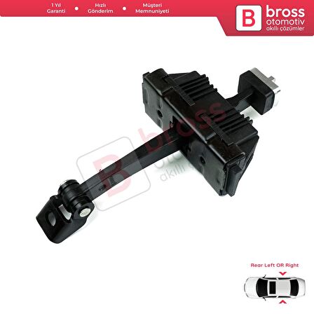 BMW 5 E60 E61 için Arka Sağ veya Sol Kapı Gergisi 51227176805