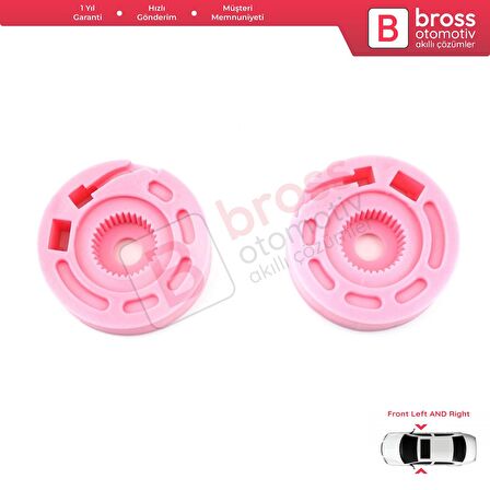 Hyundai I30 MK1 2007-2011 İçin Ön Cam Kriko Tamir Makara Seti 824802R020, 813102R030