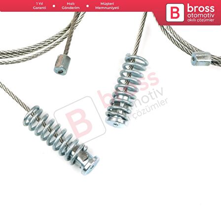 Peugeot 208 MK1 2012-2020 5-Kapı 9806082180 İçin Elektrikli Arka Sağ veya Sol Cam Kriko Tamir Seti