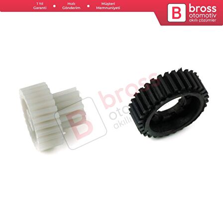 BGE547+BGE555 Porsche Cayenne VW Touareg İçin Arka Cam Güneşlik Perde Motor Dişli Set 958536317013W4