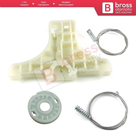 Hyundai IX35 Tucson MK2 LM 2009-2016 Kia Sorento XM İçin Elektrikli Arka Sol Cam Kriko Tamir Seti