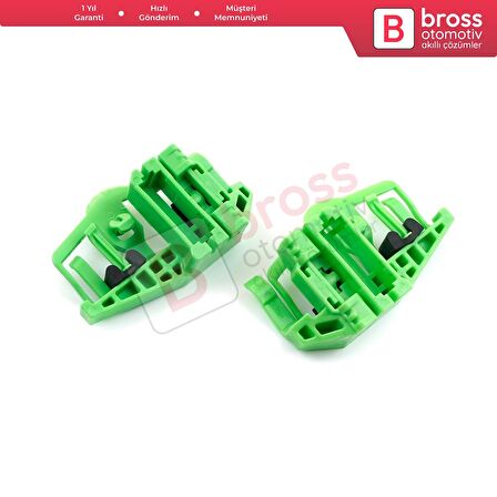 BMW 3 E90 E91 1 E87 İçin Arka Sağ Sol Kapı Cam Kriko Klips Seti