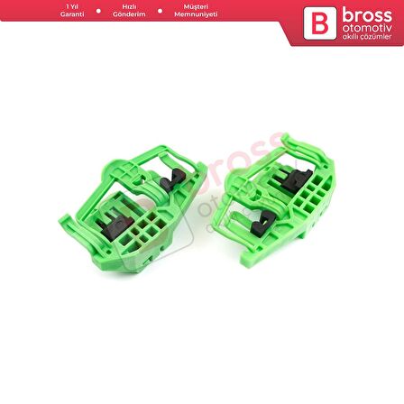 BMW 3 E90 E91 1 E87 İçin Arka Sağ Sol Kapı Cam Kriko Klips Seti