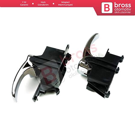 Nissan Pathfinder R51 Navara D40 için Kapı İç Açma Kolu Seti 806714X02B 806704X02B