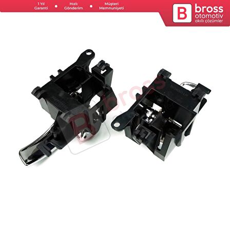 Nissan Pathfinder R51 Navara D40 için Kapı İç Açma Kolu Seti 806714X02B 806704X02B