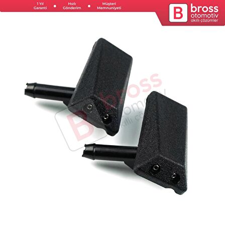 VW Golf Jetta Bora Passat Polo Cordoba Ibiza Toledo Leon için Ön Cam Su Fıskiye Meme Seti 191955985A