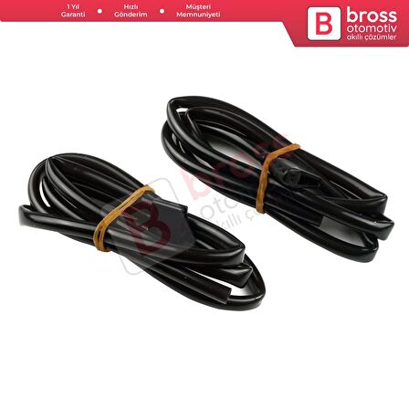 BSP1051 VW Crafter MK1 Mercedes Sprinter MK2 906 için Ön Cam Su Fıskiye Meme Seti 2E1955985