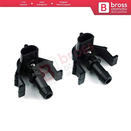 BSP1054 Fiat Punto 199 2005-2018 için Ön Cam Su Fıskiye Meme Seti Sağ Sol 51759137