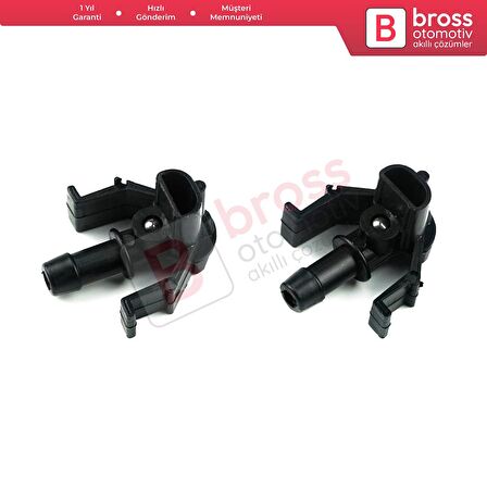 BSP1054 Fiat Punto 199 2005-2018 için Ön Cam Su Fıskiye Meme Seti Sağ Sol 51759137