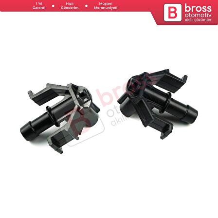 BSP1054 Fiat Punto 199 2005-2018 için Ön Cam Su Fıskiye Meme Seti Sağ Sol 51759137