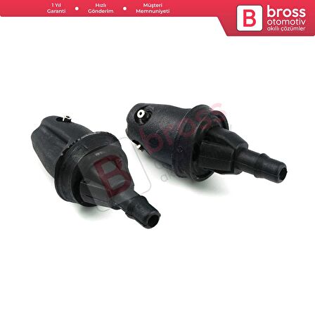 BSP1058 Fiat Doblo 119 263 2000-2021 için Arka Cam Su Fıskiye Memesi 46818055