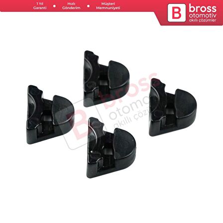 Mercedes CLA A C E W176 W177 W169 W205 W156 İçin 4 Adet Panoramic Roof Sunroof Kızak Braket Klipsi