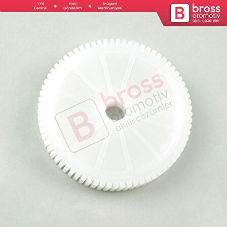 BWR5433 Mercedes Benz Actros MP2 2003-2008 Kamyon için Cam Kriko Motor İç Dişlisi Çap 60.60 mm