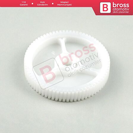 BWR5433 Mercedes Benz Actros MP2 2003-2008 Kamyon için Cam Kriko Motor İç Dişlisi Çap 60.60 mm