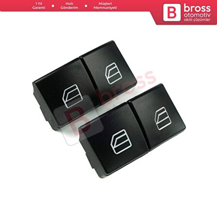 Mercedes W204 W212 S212 A207 C207 X204 W176 W246 C/ X117 X/ W166  X156 İçin 4X Cam Açma Düğme Kapağı