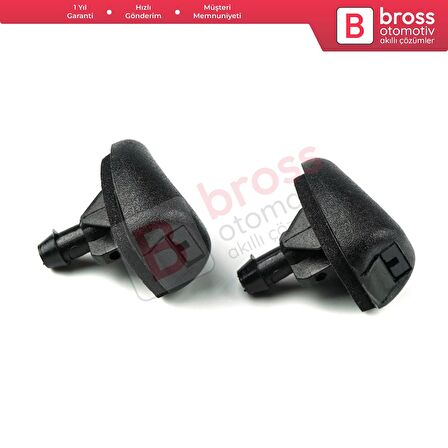 Peugeot 207 306 307 308 Expert 3008 Citroen C3 C4 Jumpy Saxo Xsara için Ön Cam Su Fıskiye Set 6438V8