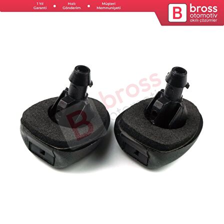 Peugeot 207 306 307 308 Expert 3008 Citroen C3 C4 Jumpy Saxo Xsara için Ön Cam Su Fıskiye Set 6438V8
