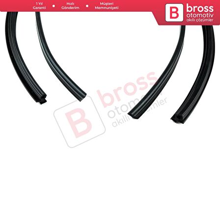 Mercedes W123 S123 C123 W126 W108 W109 W110 W112 W114 W115 İçin Sunroof Ön Arka Conta Takımı