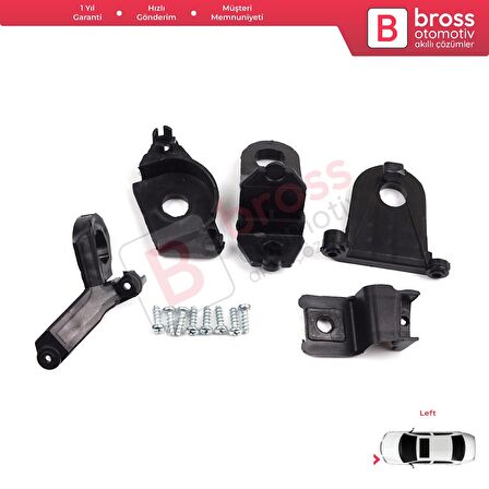 Seat Leon MK3 5F 2012-2020 5F0998225 İçin Sol Ön Far Ayak Tamir Seti 