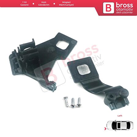 Audi A4 RS4 8K2 B8.5 A5 S5 RS5 B8.5 8T0998121B İçin Sol Ön Far Ayak Tamir Seti 