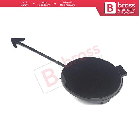 VW Caddy MK3 Makyajlı Kasa 2K SA 2015-2020 için Ön Tampon Çeki Demir Kapağı 2K5807241B