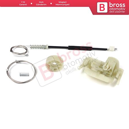 BMW X6 E71 E72 2007-2015 İçin Elektrikli Ön Sağ veya Sol Kapı Cam  Kriko Tamir Seti