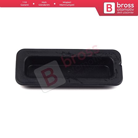 BSR627 BMW E39 E46 için Sunroof Güneşlik Açma Tutamak Elceği Siyah 54137134542