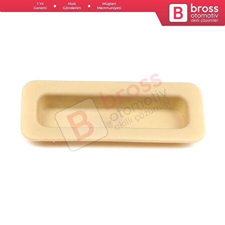 BSR628 BMW E39 E46 için Sunroof Güneşlik Açma Tutamak Elceği Bej 54137134542