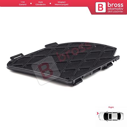 Mercedes E W210 E320 E430 E55 AMG 1999-2003 için Ön Tampon Alt Izgara Kapağı Sağ A2108850253