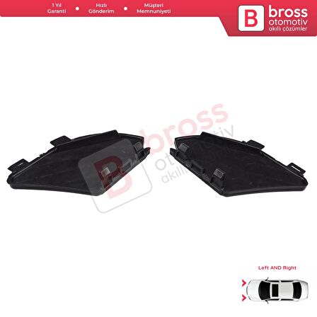 Mercedes E W210 E320 E430 E55 AMG 1999 03 için Ön Tampon Alt Izgara Kapağı Sağ Sol A2108850253 153