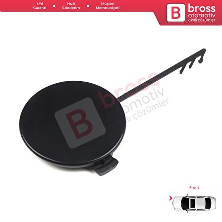 BSP1094 Audi A4 B8 4L 2008-2012 için Ön Tampon Çeki Demir Kapağı 8K0807241