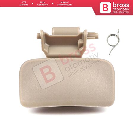 BDP1160 Renault Megane 2 Clio 3 için Torpido Açma Kilit Mandalı Bej 8200078820