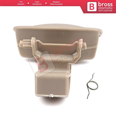 BDP1160 Renault Megane 2 Clio 3 için Torpido Açma Kilit Mandalı Bej 8200078820