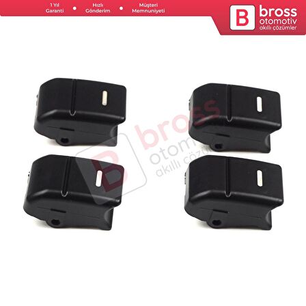 Land Rover Range Rover Sport L320 2005-2009 İçin 4 Adet Cam Açma Düğmesi Plastik Kapağı YUD501570PVJ