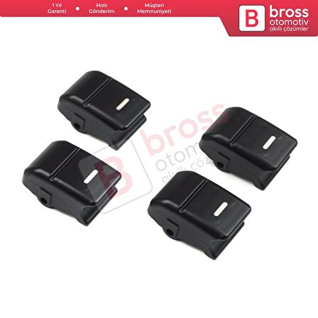 Land Rover Range Rover Sport L320 2005-2009 İçin 4 Adet Cam Açma Düğmesi Plastik Kapağı YUD501570PVJ