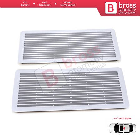 Mercedes W203 W208 W209 W210 W211 W215 W219 W220 W240 için 2 EA Sunroof Tavan Izgarası A2117840644