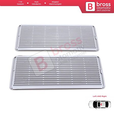 Mercedes W203 W208 W209 W210 W211 W215 W219 W220 W240 için 2 EA Sunroof Tavan Izgarası A2117840644