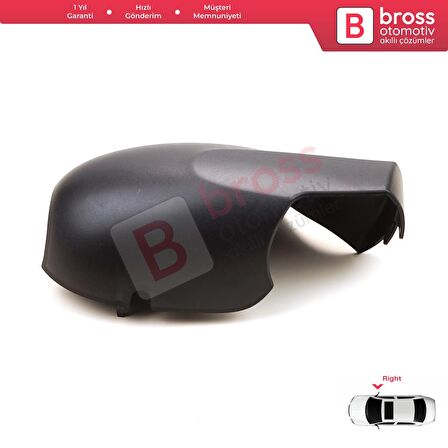 BSP1103-2 Renault Symbol 2 Thalia için Sağ Yan Dış Ayna Kapağı 8200634548