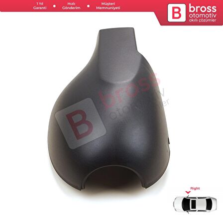 BSP1103-2 Renault Symbol 2 Thalia için Sağ Yan Dış Ayna Kapağı 8200634548