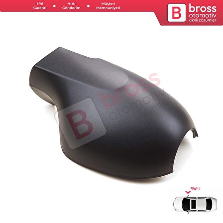 BSP1103-2 Renault Symbol 2 Thalia için Sağ Yan Dış Ayna Kapağı 8200634548